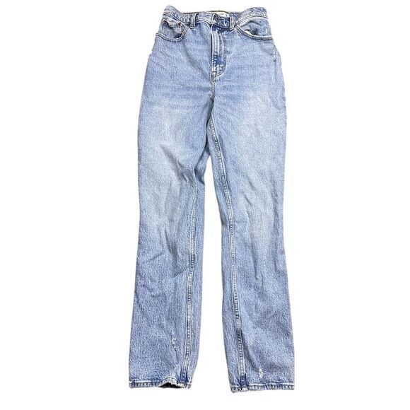 Abercrombie & Fitch Denim - Abercrombie & Fitch Women's Curve Love 90s Straight Ultra High Rise Jeans Size 0